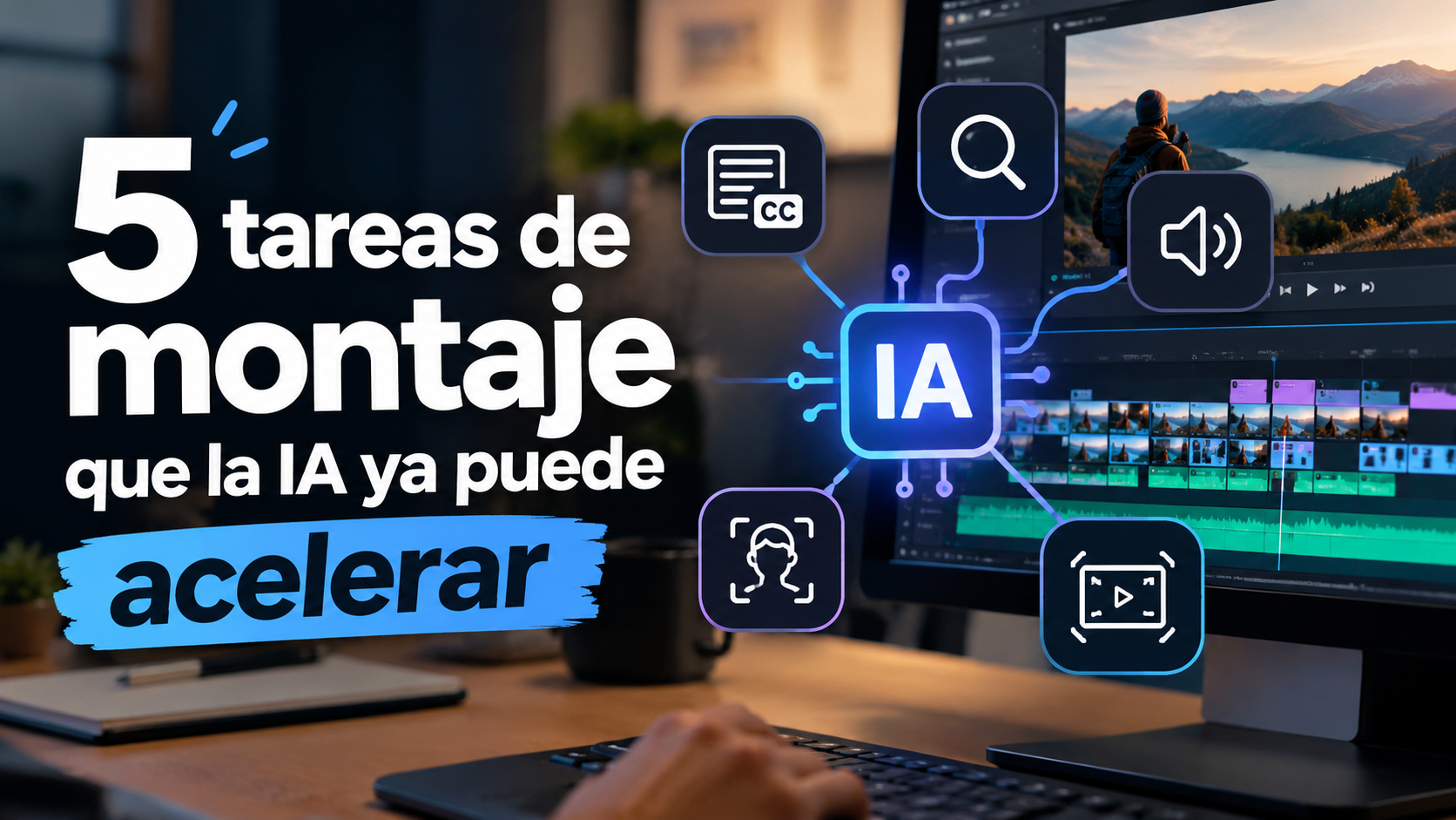 5 tareas de edición que acelera la IA