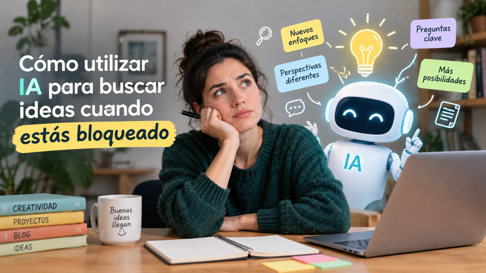 Cómo usar la IA para desbloquear ideas